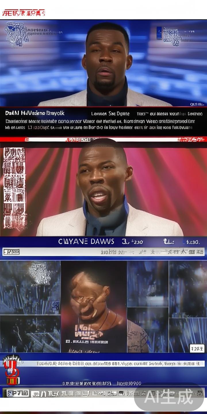 韦德作为嘉宾亮相CCTV5体育联赛分析视频精彩呈现 在此次CCTV5体育联赛分析视频中,韦德以嘉宾身份