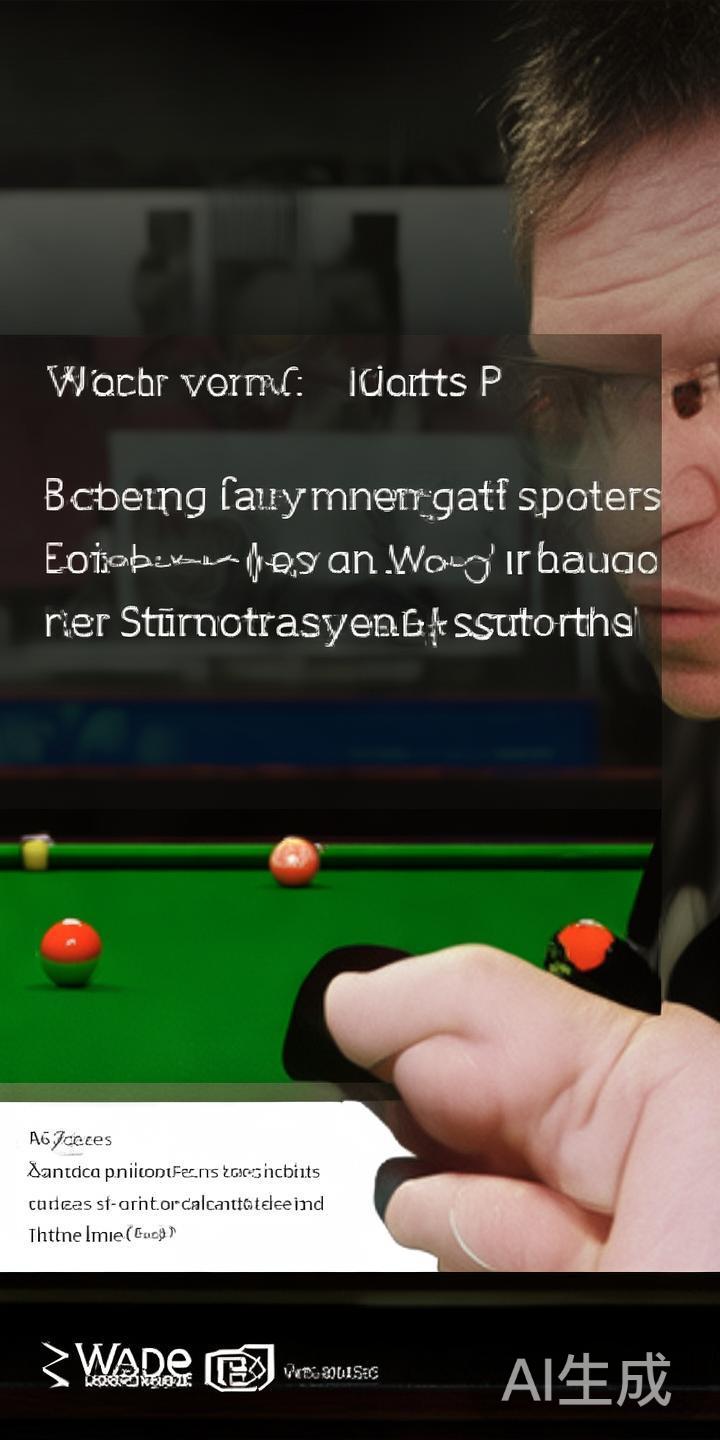 韦德体育合作的斯诺克球手及其代言效果分析